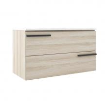 ICO Bath BA1003.WO - Accent 36'' Two Drawer Wall-Mounted Vanity - White Oak