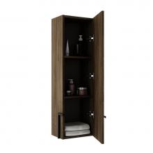 ICO Bath BA1011.DW - Accent Right Hand Wall Cabinet - Dark Walnut