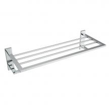 ICO Bath V3733 - Cinder Double Towel Shelf - Chrome