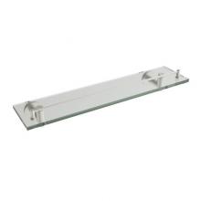 ICO Bath V63764 - Summit Glass Shelf - Brushed Nickel