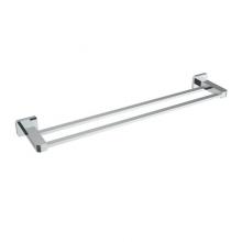 ICO Bath V64183 - Spark 24'' Double Towel Bar - Chrome