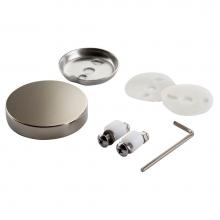 ICO Bath V0006 - Glass Mounting Kit (Ember, Glow, Lava, Summit) - Polished Nickel