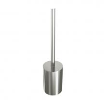 ICO Bath V4644 - Flow Free-Standing Toilet Brush - Brushed Nickel