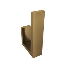 ICO Bath V5080-BGD - Fire Spare Toilet Paper Holder - Brushed Gold Dark