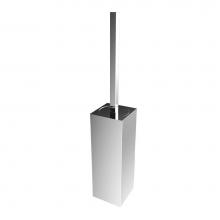 ICO Bath V5613 - Fire Wall-Mounted Toilet Brush - Chrome