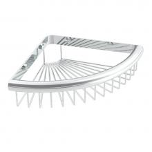 ICO Bath V93213 - Corner Shower Basket - Chrome