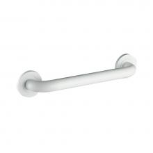 ICO Bath V94132 - 12'' Round Grab Bar - Matte White