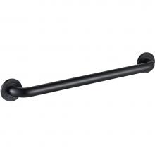 ICO Bath V94165 - 30'' Round Grab Bar - Matte Black