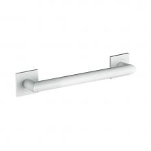 ICO Bath V94332 - 12'' Crater Grab Bar - Matte White