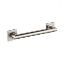 ICO Bath V94334 - 12'' Crater Grab Bar - Brushed Nickel