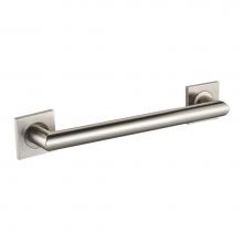 ICO Bath V94344 - 18'' Crater Grab Bar - Brushed Nickel