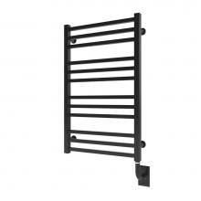 ICO Bath W3105 - 19.5''x31'' Avento Electric Hardwired Towel Warmer - Matte Black