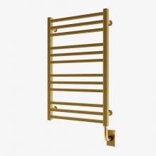 ICO Bath W3108 - 19.5''x31'' Avento Electric Hardwired Towel Warmer - PVD Brushed Gold