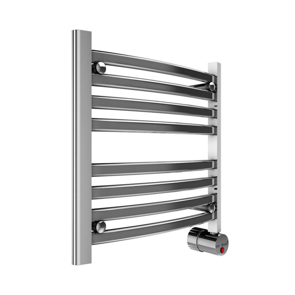 Broadway Collection® 8-Bar Wall-Mounted Electric Towel Warmer with Digital Timer in Polished