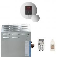 Mr. Steam 12C10CA0A00 - Super (iTempoPlus) 12 kW (12000 W) Steam Shower Generator Package with iTempoPlus Control in Round