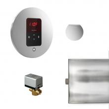 Mr. Steam BBUTLERRPC - Basic Butler Steam Shower Control Package with iTempo Control and Aroma Designer SteamHead in Roun