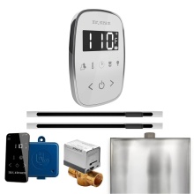 Mr. Steam BFXLWHPC - ButlerFlex Max Steam Shower Control Package with TempoFlex Control and Linear Steamhead in White P