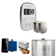 Mr. Steam BFXWHPC - ButlerFlex Max Steam Shower Control Package with TempoFlex Control and Steamhead in White Polished