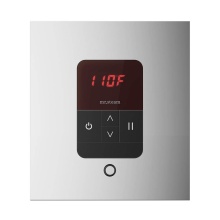 Mr. Steam ITSQPC - iTempo Square Steam Shower Control and Steamhead in Polished Chrome