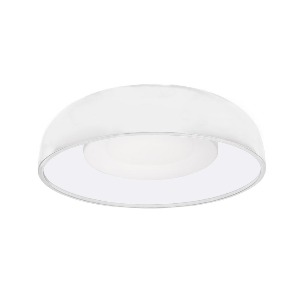 Beacon 20-in White LED Flush Mount