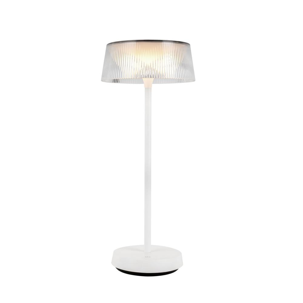 Tindra 6-in White LED Table Lamp