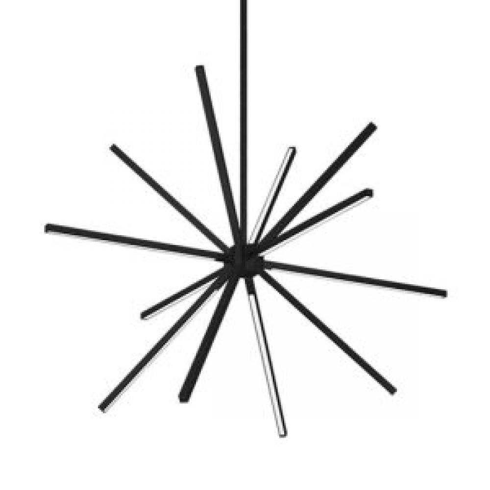 Sirius Minor 32-in Black LED Chandeliers