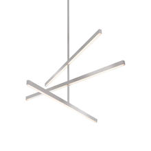 Kuzco Lighting Inc CH10345-BN - Vega 45-in Brushed Nickel LED Chandeliers