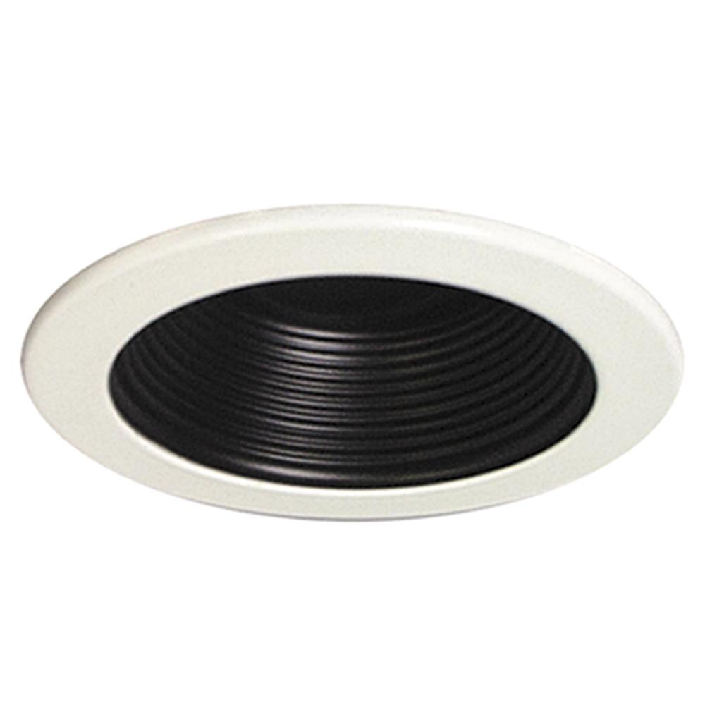 4" Low / Line Voltage Step Baffle - Black