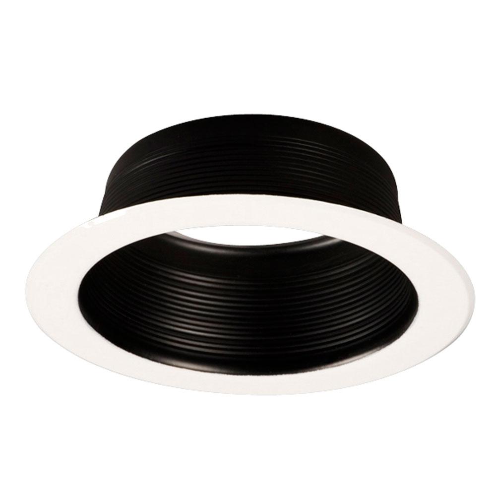 1 Piece Step Baffle Trim - Black - 150W