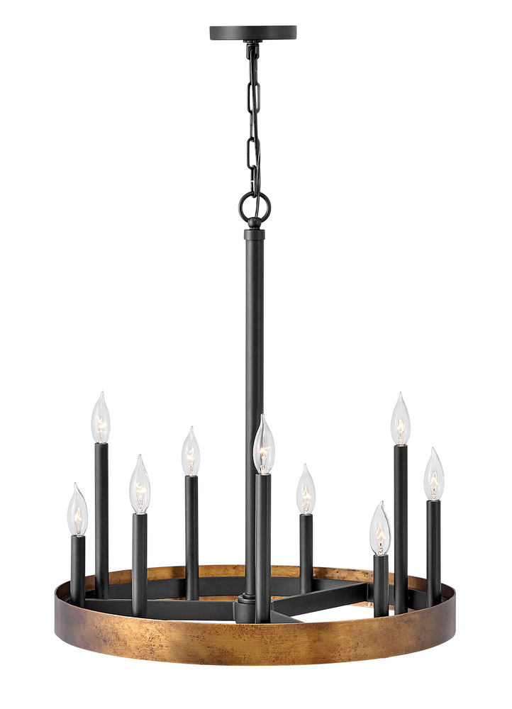 Medium Single Tier Chandelier