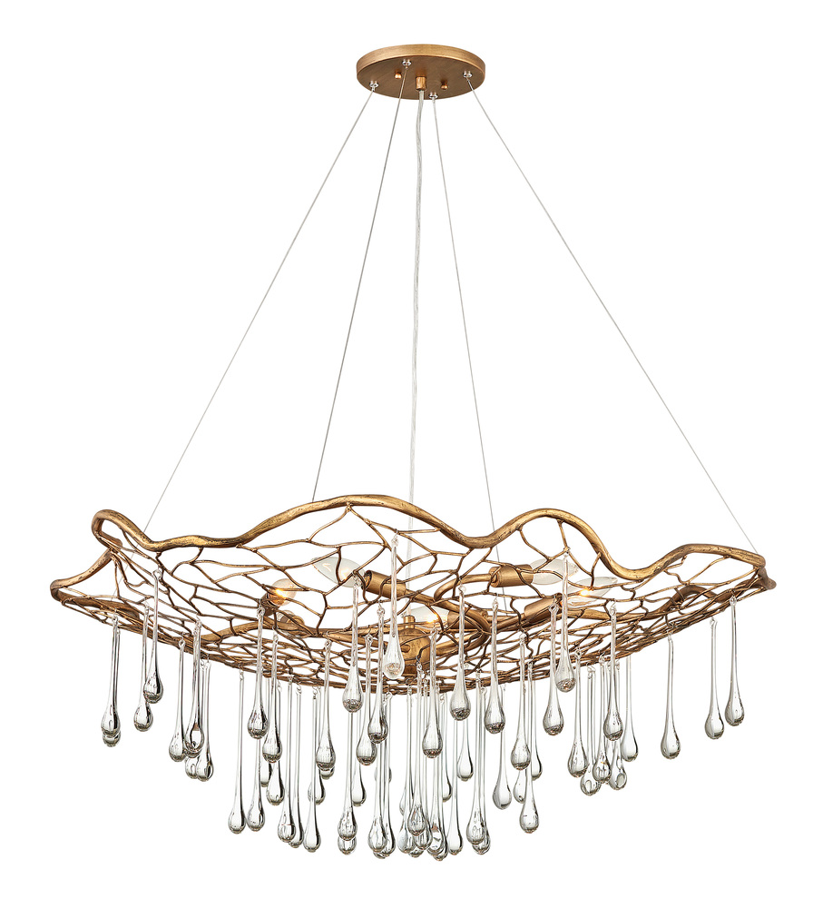 Large Single Tier Chandelier