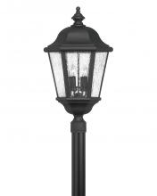 Hinkley Canada 1677BK-LV - Large Post Top or Pier Mount Lantern 12v