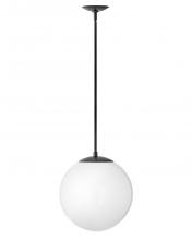 Hinkley Canada 3744BK-WH - Medium Orb Pendant