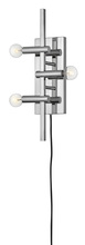 Hinkley Canada 4122PN - Three Light Plug-in Sconce