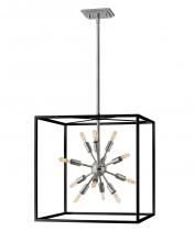 Hinkley Canada 46314BLK-PN - Large Open Frame Pendant