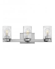 Hinkley Canada 5053CM-CL - Medium Three Light Vanity