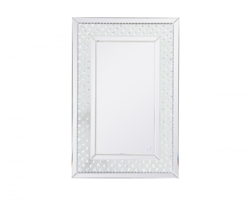 Raiden 24 x 36 inch led crystal mirror