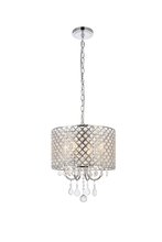 Elegant LD711D14C - Elise 14 Inch Pendant in Chrome