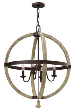 Fredrick Ramond FR40564IRR - Medium Orb Chandelier