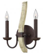 Fredrick Ramond FR40572IRR - Medium Two Light Sconce