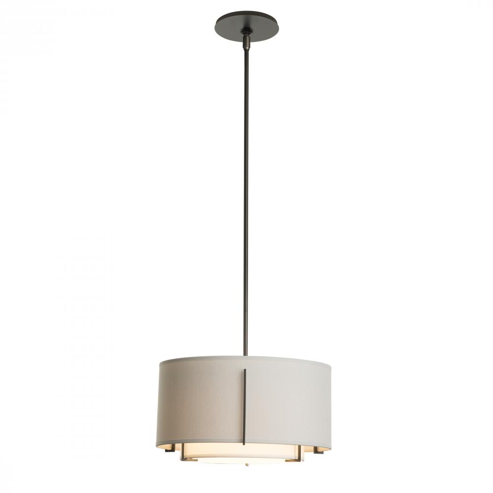 Exos Small Double Shade Pendant