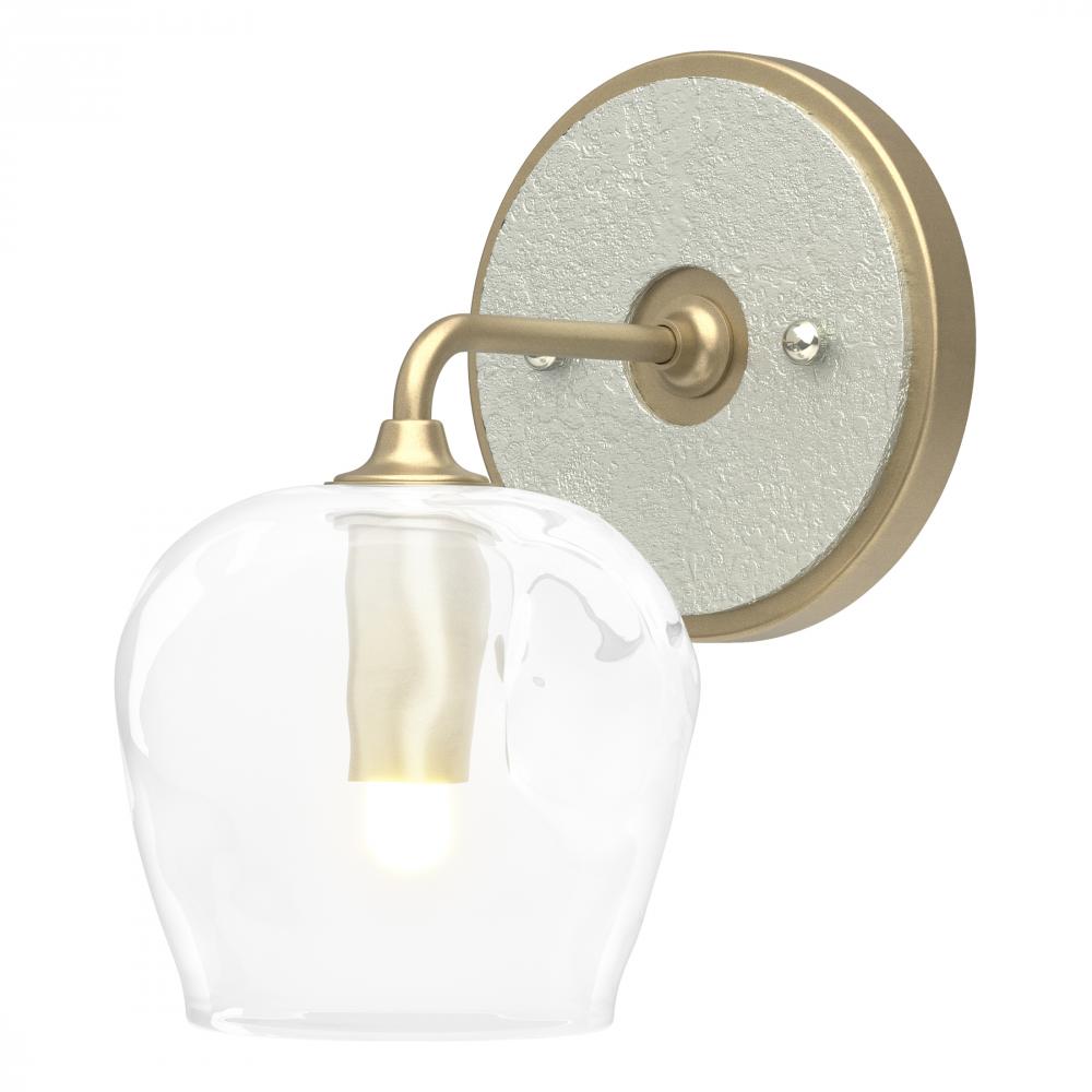 Ume 1-Light Curved Arm Bath Sconce