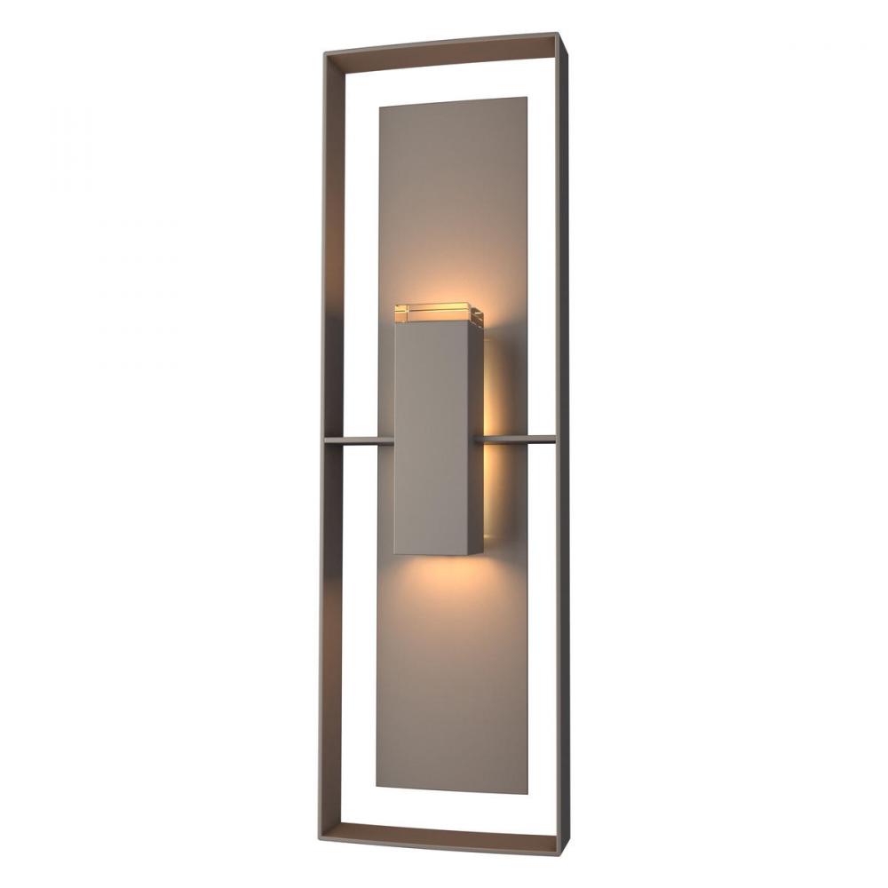 Shadow Box Tall Outdoor Sconce