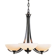 Hubbardton Forge - Canada 101260-SKT-07-GG0136 - Aegis 3 Arm Chandelier