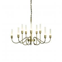 Hubbardton Forge - Canada 106030-SKT-84 - Lisse 10 Arm Chandelier