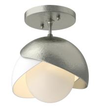 Hubbardton Forge - Canada 121377-SKT-85-02-GG0711 - Brooklyn 1-Light Double Shade Semi-Flush