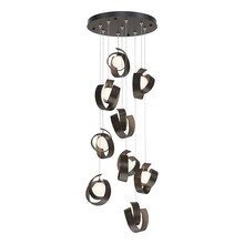 Hubbardton Forge - Canada 131099-SKT-STND-05-GG0711 - Riza 9-Light Pendant