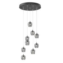 Hubbardton Forge - Canada 131103-SKT-STND-10-YL0709 - Ume 9-Light Pendant