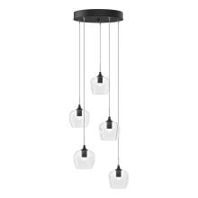 Hubbardton Forge - Canada 131123-SKT-STND-10-ZM0709 - Ume 5-Light Pendant