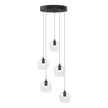 Hubbardton Forge - Canada 131123-SKT-STND-14-ZM0709 - Ume 5-Light Pendant